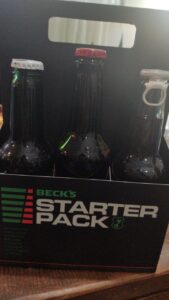 Starter Pack foi uma das pautas do Pão e Cerveja desta semana. Lançamento da Cerveja Beck´s treina a percepção de amargor.