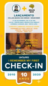 Para conhecer a cerveja mineira do Untappd o lançamento será aberto ao público