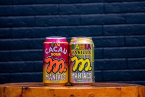 Cacau Sour e Bahia Vanilla foram as duas cervejas especiais feitas pela Maniacs para levar à feira Inbibe Live 2022.